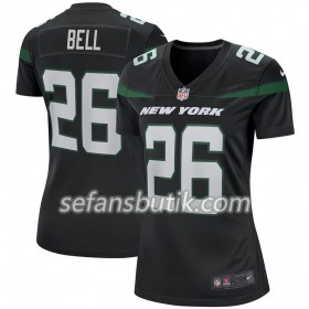 New York Jets Tröjor Le'Veon Bell 26 Nike Svart - Dame